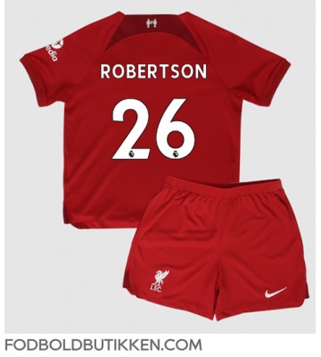 Liverpool Andrew Robertson #26 Hjemmebanetrøje Børn 2022-23 Kortærmet (+ Korte bukser)